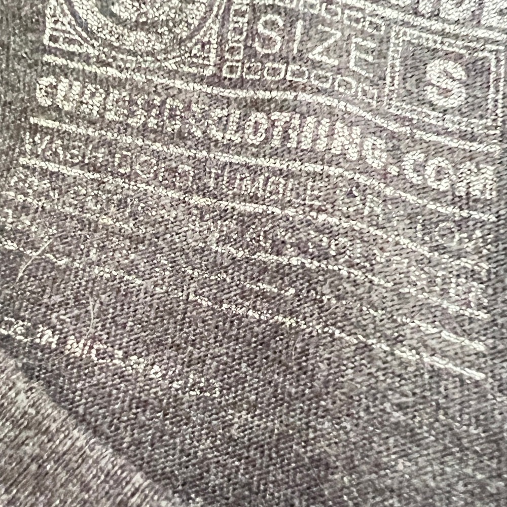 Curbside Clothing Graphic Tee S Women Camping Van Space Nature Charcoal Gorpcore - Picture 5 of 8